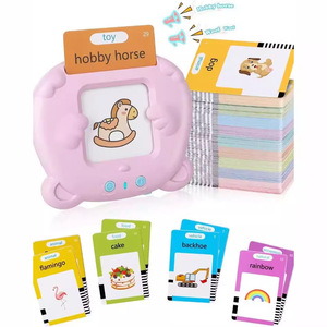 Cartes flash bilingues français anglais pour enfants Jeu éducatif d'apprentissage des langues Jouet - Product Image 1