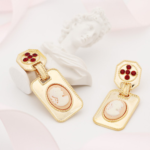 V & R <span class=keywords><strong>de</strong></span> encanto collares oro 18K idiota piedra figura moneda encanto colgante <span class=keywords><strong>de</strong></span> doble <span class=keywords><strong>capa</strong></span> enlace Cadena <span class=keywords><strong>de</strong></span> cara collar - Product Image 5