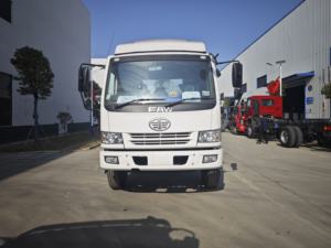 Faw 4x2 מטען הידראולי מנוף 5-12 טון משאית Zoomlion בשימוש עם תיבת הילוכים ומנוע - Product Image 2