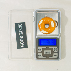 Cm36 vui vẻ và dễ thương Túi Mặt dây chuyền kiềm nước bánh mì Sáng Tạo Treo trang trí lúa mạch đen bánh mì mô phỏng ăn được Keychain thích hợp - Product Image 3