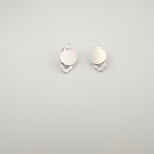 Boucles d'oreilles en laiton 14k plaqué or fabrication de bijoux à bricoler soi-même boucle d'oreille breloques avion accessoires forme de grenouille lisse femme oreille Clips Fine - Product Image 3