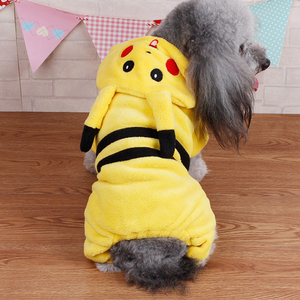 Vêtements chauds pour chiens de petite et moyenne taille, ensemble avec <span class=keywords><strong>Pikachu</strong></span>, pour chiens et nounours - Product Image 5