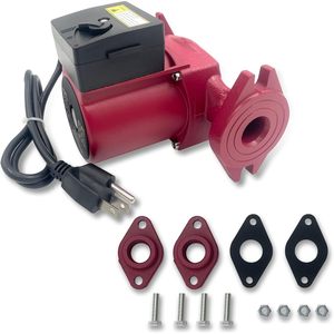 Chaohai ปั๊มหมุนเวียน115V 1/6HP ปั๊มหม้อน้ำ3สปีดสำหรับระบบทำความร้อนพลังน้ำแบบสดใส - Product Image 1