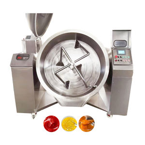 Cuisinière à vapeur sous vide automatique industrielle pour sauces, pâtes, confitures, mélangeur, pot, équipement de cuisson de haute qualité - Product Image 3