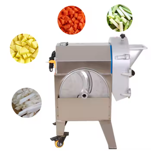 New Design Electric <b>Vegetable</b> Slicer & Cutter <b>Machine</b> with 304 Stainless Steel for <b>Fruit</b> and Potatoes Dicing Eco-Friendly - Product Image 4