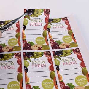 Customized Label Synthetic Paper Packaging Label Adhesive Paper & Film for Plastic Bottle & Glass