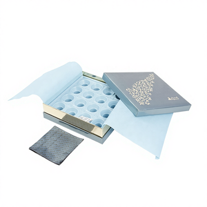 Emballage en carton ondulé de luxe doux au toucher, boîte cadeau pour le chocolat - Product Image 2