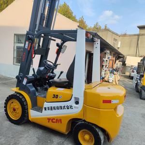 Chariots élévateurs d'occasion 2022 TCM 3T Mini Chariot élévateur Diesel Pas Cher Vente en Gros Matériel de Terrassement Engins de Construction d'Occasion - Product Image 5