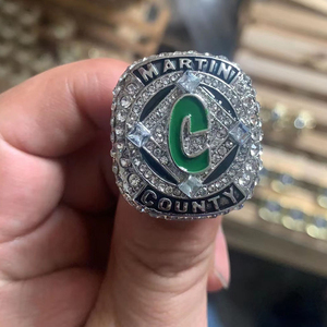 Concevez votre propre classe d'école Collège Équipe Champions Anneau de sport Baseball Football Boxe Championnat Anneaux pour le sport - Product Image 2