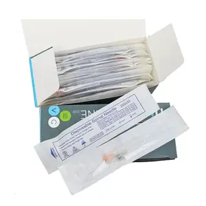 Cannula ago ipodermico monouso 23G 70MM iniettabile CE Micro Cannula punta smussata