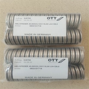 สปริง OTT Helix 40.00X23.10X115.00 L0=129.0 เครื่องมืออุตสาหกรรมโลหะ ผลิตในเยอรมนี - Product Image 1