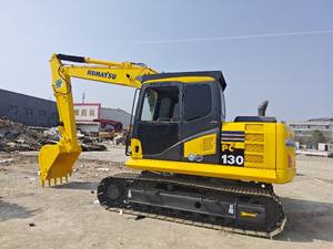 Japan Original Komatsu PC130 Crawler Digger <b>Mini</b> Excavator 13 Ton PC130-8 Used Excavator hot sale - Product Image 2