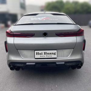Qualité d'origine pour <span class=keywords><strong>BMW</strong></span> <span class=keywords><strong>X6</strong></span>-Series G06 2020-2022 Mise à niveau vers <span class=keywords><strong>F96</strong></span> LCI X6M <span class=keywords><strong>M</strong></span>-Power <span class=keywords><strong>Competition</strong></span> Pare-chocs Jupes latérales Kits de carrosserie complets - Product Image 5