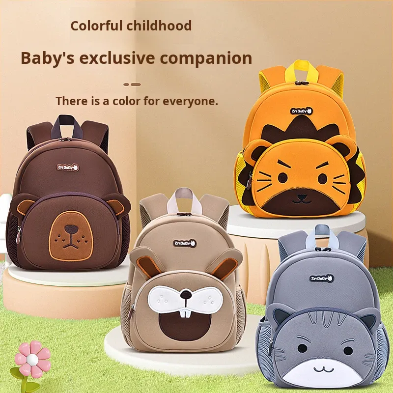 Cartoon Three piece Satchel Backpack for