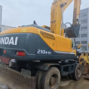 รถขุดล้อยางมือสอง HYUNDAI R210W-95 รถขุดขนาดกลางสำหรับงานวิศวกรรมเทศบาล สภาพดีเยี่ยม - Product Image 2