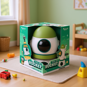 Moteshi Rocket Tool Set Plastic Educational Toy For Kids 4-6 Years Pretend Play - Product Image 2