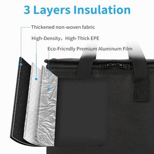 Bolsas Térmicas para Pizza con Logotipo Personalizado 2024, Bolsas Grandes para Entregas, Bolsa de Reparto de Pizza Aislada - Product Image 3