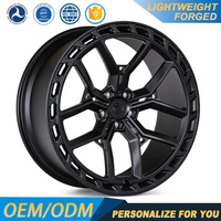 Jantes forgées Vossen de 20 à 22 pouces, roues noires concaves pour SUV Land Rover Defender Mercedes-Benz Classe G
