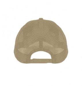 Sombreros de camionero de malla con bordado 3D de 6 Paneles Azules personalizados para hombres, gorras de moda con características comunes de tela para exteriores - Product Image 3