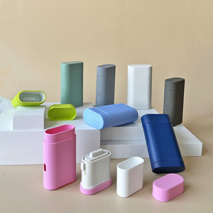 Alta calidad 10g 40g 75g plástico recargable PP desodorante loción bálsamo corporal Perfume aceite esencial embalaje - Product Image 1