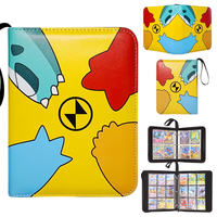 Álbum de Cartas Coleccionables de Béisbol y Pokémon de Cuero Personalizado con 9 Bolsillos para Tarjetas Toploader