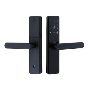Wenxun Smart <b>Lock</b> S098M-1 Black Fingerprint Password Electronic Door <b>Lock</b> For Apartments Hotels Rental Properties - Product Image 4