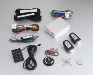 כפתור אוניברסלי רכב מעורר pke פסיבי <span class=keywords><strong>keyless</strong></span> כניסת מערכת שלט רחוק אוטומטי להתחיל PKE מנוע להתחיל ולהפסיק מערכת - Product Image 4