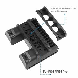 DOBE çok fonksiyonlu dikey soğutma standı <span class=keywords><strong>PS4</strong></span> için çift USB şarj <span class=keywords><strong>Dock</strong></span>/<span class=keywords><strong>PS4</strong></span> için ince/<span class=keywords><strong>PS4</strong></span> Pro konsolu için (TP4-882) - Product Image 4