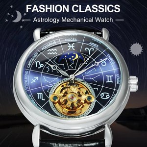 12 Constellations du Zodiaque <span class=keywords><strong>Mission</strong></span> <span class=keywords><strong>To</strong></span> <span class=keywords><strong>The</strong></span> <span class=keywords><strong>Moon</strong></span> Sunrise Montre astronomique - Product Image 2