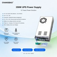 Chargeur UPS 350W avec fonction d'alimentation à découpage, alimentation industrielle 12V 20A 24V 10A, chargeur de batterie 13.8V 27.6V, onduleur de secours 350W