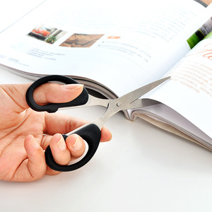 Student Scissors A1176 12 In Stainless Steel Craft Paper Cutting Office Household Sewing Portable Stationery Tools - Product Image 1