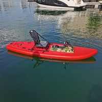 Planche de paddle gonflable avec système de propulsion à pédales, livrée avec tout ce dont vous avez besoin