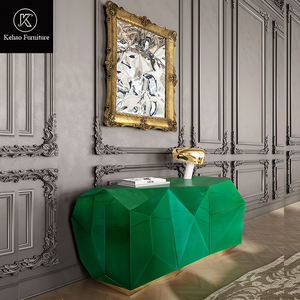 ตู้เก็บของด้านข้างสำหรับห้องครัวหรูหราปรับแต่งได้เฟอร์นิเจอร์ตู้ตู้ตู้อเมทิสต์หรือสีมรกตโต๊ะบุฟเฟต์ - Product Image 1