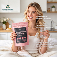 Poudre de Myo-Inositol et D-Chiro-Inositol à Marque Blanche, Rapport 40:1, Mélange d'Acide Folique, Formule Personnalisée OEM ODM