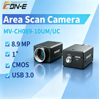 Caméra industrielle HIKROBOT MV-CH089-10UM/UC 8,9MP USB3.0 IMX267 Global Shutter 4096x2160 32fps avec monture C pour acquisition d'image en zone