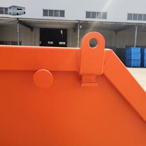 รถดัมพ์สำหรับเก็บขยะเหล็กกล้าอุปกรณ์เก็บขยะแบบข้ามสำหรับทิ้งขยะ - Product Image 6