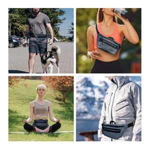 Sac de poitrine sportif imperméable avec sangle réglable, petite pochette de taille pour l'entraînement, la course, les voyages, la randonnée - Product Image 5