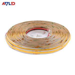 Tira de luz LED COB 480LEDs 24V 5m/rollo Blanco cálido 6500K Tiras LED COB flexibles de alta eficiencia - Product Image 4