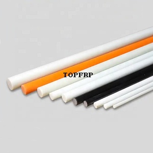 Black Fiberglass <b>Rod</b> FRP Pultruded Round Bars - Product Image 4