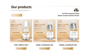 Huile de parfum naturelle de haute qualité longue durée respectueuse de l'environnement pour le parfum de maison à saveur de tabac - Product Image 4