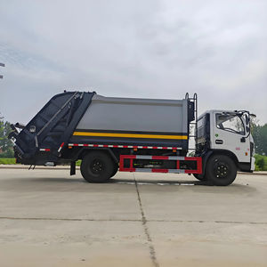 Camion de compactage manuel de déchets de construction haute capacité 10 m³ – Nouveau véhicule de transport de déchets - Product Image 3