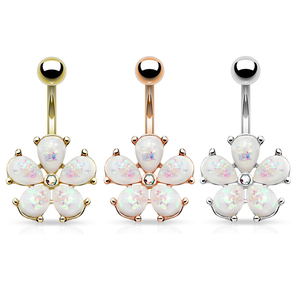 <span class=keywords><strong>Ombelico</strong></span> <span class=keywords><strong>Piercing</strong></span> oro placcato fiore <span class=keywords><strong>ombelico</strong></span> anello <span class=keywords><strong>ombelico</strong></span> <span class=keywords><strong>Piercing</strong></span> in <span class=keywords><strong>acciaio</strong></span> per il corpo gioielli - Product Image 6