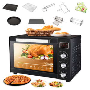 <span class=keywords><strong>Four</strong></span> Électrique Mini Multifonction Autonome Numérique pour la Maison, avec Minuteur de Cuisine, Idéal pour la Boulangerie, Rôtir le Poulet, les Gâteaux et les Pizzas - Product Image 1