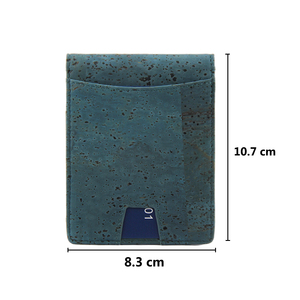 Rfid Blokkeert Minimalistische Portemonnee Lederen Zakgeld Aan De Voorkant Clip Slanke Minimalistische Portemonnee - Product Image 6