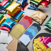 Mini enveloppes personnalisées auto-scellantes pour paquet de graines, enveloppe pour carte, enveloppes pour pièces de monnaie, papier d'art, emballage pour le commerce électronique, vente en gros
