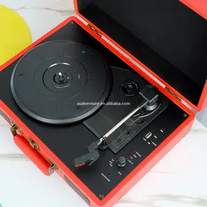 ブラックフライデーギフトベルトドライブレコードプレーヤーブルートゥースヴィンテージターンテーブルレコードプレーヤーdjhifi音楽システムホット