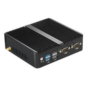 Fanless Mini Pc 4 LAN N5105 PFsense Linux Network Protect Security Firewall Router Wireless Connection