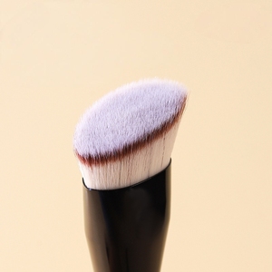 Personaliza tu propia marca: Brochas de maquillaje ultrafinas de alta calidad, planas y individuales, con etiqueta privada para uso diario. - Product Image 3
