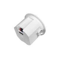 Haut-parleur de plafond passif dynamique 4 pouces 6W pleine gamme 70V 100V pour système de sonorisation avec fixation au plafond