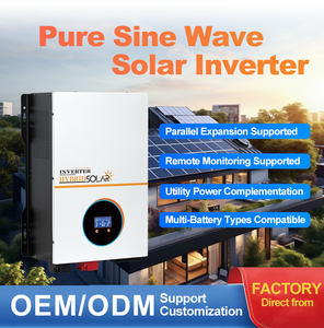 Kinh tế thiết kế lai năng lượng mặt trời biến tần 6000W rộng <span class=keywords><strong>PV</strong></span> đầu vào BMS hỗ trợ <span class=keywords><strong>4000W</strong></span> 5000W 6000W 24V 48V Wifi kết nối on-lưới - Product Image 4